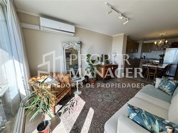 Departamento en Venta en Venta Hermoso Depto 1D-1B con Estacionamiento y Bodega