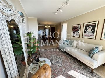 Departamento en Venta en Venta Hermoso Depto 1D-1B con Estacionamiento y Bodega