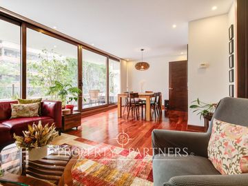 Departamento El Golf Metro Alcántara 3 dormitorios en suite servicios
