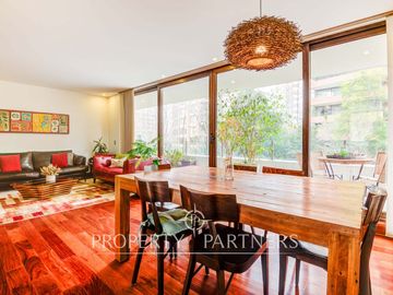 Departamento El Golf Metro Alcántara 3 dormitorios en suite servicios