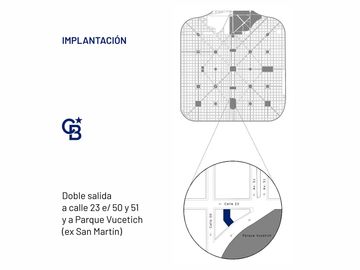 DEPARTAMENTO a ESTRENAR - Pque San Martín - 23 y 51