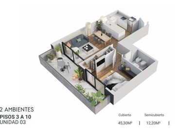 Departamento - Belgrano