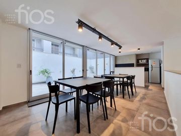 VENTA DEPARTAMENTO EN CONSTRUCCIÓN DE DOS DORMITORIOS CON PATIO EN LOURDES