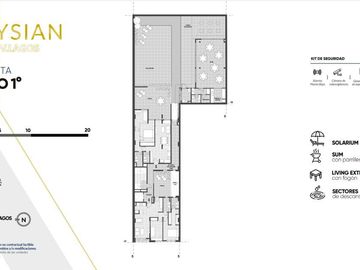 VENTA DEPARTAMENTO EN CONSTRUCCIÓN DE DOS DORMITORIOS CON PATIO EN LOURDES