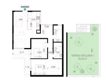 DEPARTAMENTO PREMIUM DE DOS DORMITORIOS - VENTA - AMENITIES DE ALTA GAMA - CENTRO