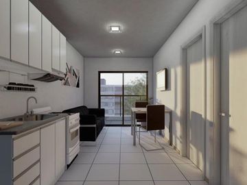 VENTA/FINANCIACION - Departamento - Monoambiente - Balcón - En construcción - Pichincha, Rosario