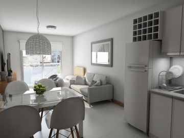 VENTA/FINANCIACION - Departamento - Monoambiente - Balcón - En construcción - Pichincha, Rosario