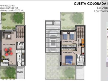 Dúplex en Venta  en Cuesta Colorada. 2 dormitorios. Apto crédito hipotecario