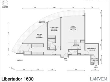 Departamento en venta 3 amb - Infinity Tower, Vicente López