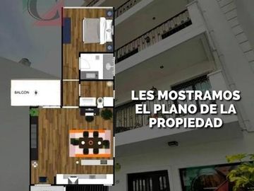 Departamento 2 ambientes con cochera en Lanús Oeste