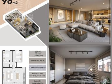 |DEPARTAMENTO 3AMB| |FINANCIADO| |FRENTE AL MAR| |SAN BERNARDO|