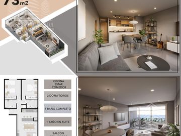 |DEPARTAMENTO 3AMB| |FINANCIADO| |FRENTE AL MAR| |SAN BERNARDO|