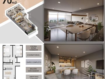 |DEPARTAMENTO 3AMB| |FINANCIADO| |FRENTE AL MAR| |SAN BERNARDO|