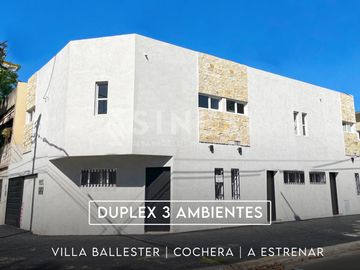 Duplex 3 ambientes CON COCHERA - Witcomb esquina Tandil - Villa Ballester