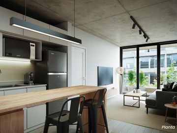 Monoambiente en venta en Palermo Hollywood