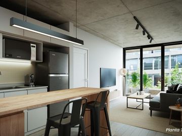 Monoambiente en venta en Palermo Hollywood