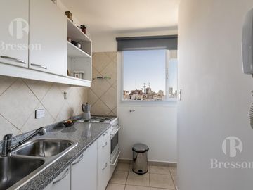 Dos ambientes piso 17 impecable