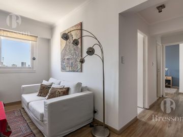 Dos ambientes piso 17 impecable