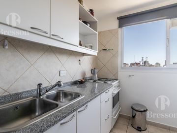 Dos ambientes piso 17 impecable