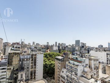 Dos ambientes piso 17 impecable