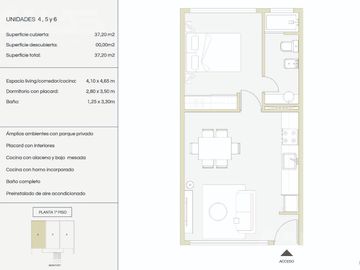 Departamento de 2 amb super moderno y a estrenar en zona residencial y fácil acceso a autopista