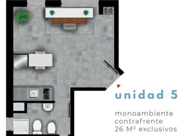 Venta Departamento Monoambiente A Estrenar Escritura Inmediata. Martin