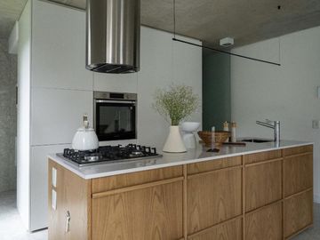 Departamento duplex con piscina, jardín y parrilla en Villa Devoto