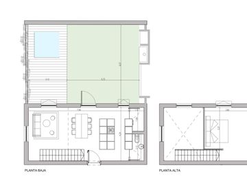 Departamento duplex con piscina, jardín y parrilla en Villa Devoto