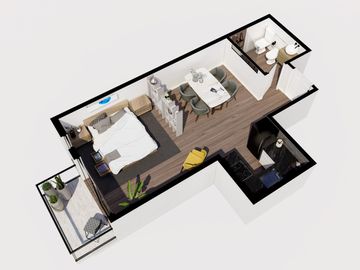 Departamento en Plaza Mitre