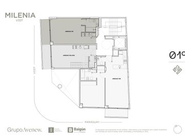 2 ambientes en venta en Palermo