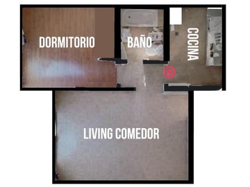 Departamento en alquiler de Un Dormitorio con Balcón. A estrenar