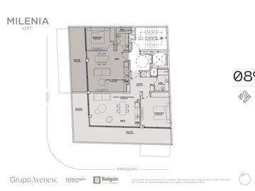 2 ambientes en venta en Palermo