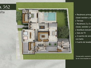 Casa en venta al norte de Mérida en Xcanatún cerca de carretera Mérida Progreso