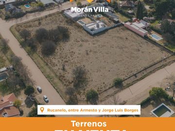 Terreno en  calle Rucanelo a metros de la Ave. Peron