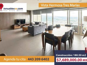 DEPARTAMENTO  EN VENTA EN VISTA HERMOSA TRES MARIAS, MORELIA