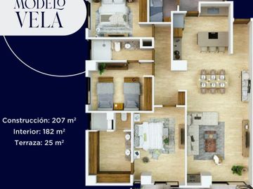 Departamento en venta, en Cancún, SM 13