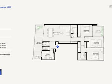 Departamento - Venta 3 ambientes con baulera -Palermo