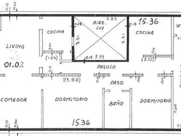 Casa en planta alta en Roca y Wheelwright