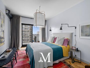 Departamento de 5 ambientes luminoso con balcón y cochera en Avenida Alvear, Recoleta.