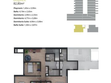 Apto Blanqueo/Financiacion Departamento Semipiso Duplex Tres Dormitorios Centro Rio
