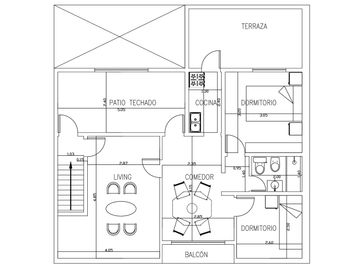 PH 4 ambientes con terraza - Munro