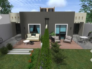 En venta, P.H en planta baja, de 2 habitaciones, B° Bella Vista, Plottier