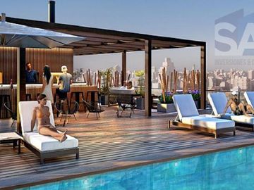 Av Cordoba 5000, Departamento 2 Ambientes a Estrenar Con Balcón Terraza - Palermo
