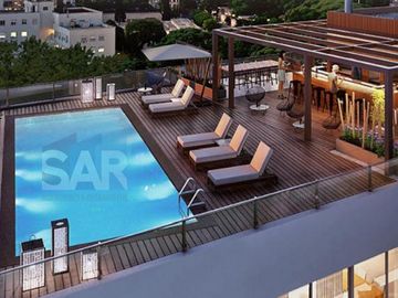 Av Cordoba 5000, Departamento 2 Ambientes a Estrenar Con Balcón Terraza - Palermo