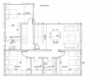 Costa Esmeralda - Casa en venta en barrio Senderos 1