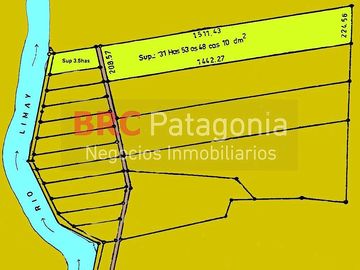 Chacra sobre río Limay
