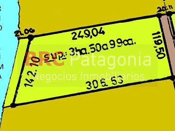 Chacra sobre río Limay
