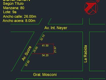 Venta de terreno sobre Avenida Sucre en Beccar