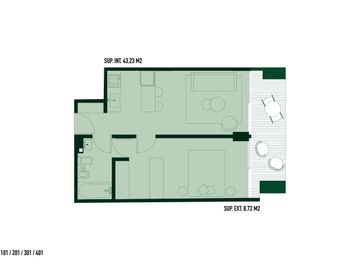 Departamento en  Bajo Belgrano