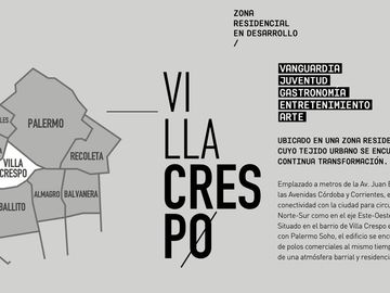 MONOAMBIENTE - VENTA - VILLA CRESPO - A ESTRENAR